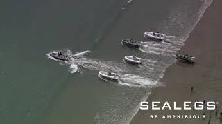 Sealegs Amphibious Boats In Action [upl. by Henni311]