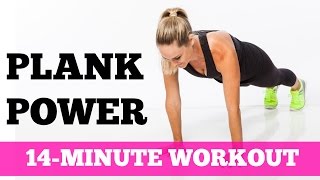 The 14Minute Plank Power Workout for All Levels No Equipment [upl. by Farrell82]