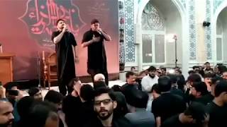 Syed Raza Abbas Zaidi and Mir Hasan Mir Live Noha Khowani AyameFatima 2018  Qum [upl. by Tilden507]