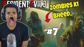 Zombies Ki Bheed VS BeastBoyShub Resident Evil 3 Part 7 [upl. by Annibo]