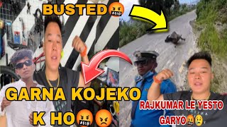 RAJKUMAR THAPA MAGAR LE YESTARI HANYO🤬😢 BICHARA LAI BUSTED😡🤬 [upl. by Okire]