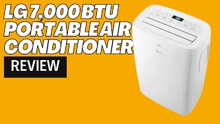 LG 7000 BTU Portable Air Conditioner Review [upl. by Ailin]