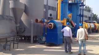 Great downdraft fixed bed biomass gasifier made from Haiqi biomass gasifier [upl. by Yeleen]