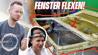 Wie man bei seinem VW T3 originale Fenster nachrüstet einfaches Tutorial mit Flex [upl. by Hobbie]