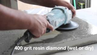 Smartkrete Concrete Polish Demonstration [upl. by Klarika]