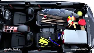 Toyota Kluger  Seating amp Storage [upl. by Isyad]