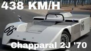 Chaparral 2J Top Speed on Gran Turismo 4 [upl. by Curt]