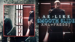 Ae Inspired Smooth Screen Slide Transition By Fkc Editz 🎇 [upl. by Tav]