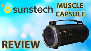 Sunstech Muscle Capsule  Altavoz Inalámbrico  Review [upl. by Isahella]