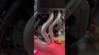 2024 MT07 gets a full exhaust system yamaha mt07 [upl. by Naylor]