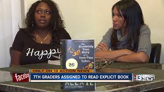 7th graders assigned to read explicit book [upl. by Navets]