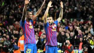 NEW Dani Alves  Eric Abidal ♫ Ai Se Eu Te Pego ♫  michel tello [upl. by Infield408]