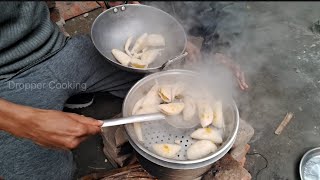 Goja pitha recipe  pitha kaise banate hain  chana dal pitha kaise banta hai  DropperCooking [upl. by Shaikh]