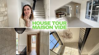 HOUSE TOUR maison vide APRÈS TRAVAUX  tribulationsdanais [upl. by Wilhelmina968]