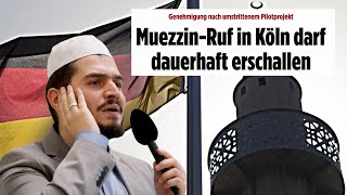 Aus „Pilotprojekt“ wird dauerhafte Muezzin Beschallung Bald in ganz Deutschland 82 [upl. by Junia]