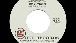 1961 HITS ARCHIVE Heart And Soul  Cleftones [upl. by Ultima]