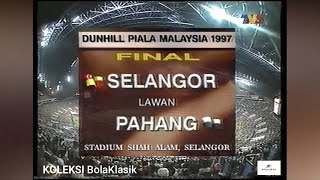 FULL MATCH FINAL PIALA MALAYSIA 1997  SELANGOR VS PAHANG 1  0 GOLDEN GOAL [upl. by Joceline]