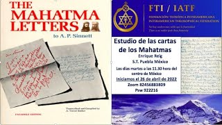 Cartas de los Mahatmas  Enrique Reig  2022 Dic 27 [upl. by Halet234]