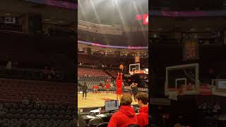 Youngstown State warms ups 2024 Ohio State collegebasketball ncaa ohiostate basketball [upl. by Darlleen]