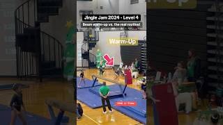 Jingle Jam 2024  Level 4 Beam Gymnasts GymnasticsSkills gymnasticslife gymnasticstiktok [upl. by Oiliduab]