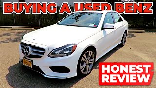 Smart Choices Buying a Used 2016 MercedesBenz E350 4Matic [upl. by Eedyaj281]