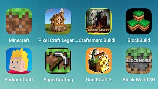 Minecraft Pixel Craft Legend Craftsman Building Block Build Parkour Craft Super Crafting [upl. by Akemehc]