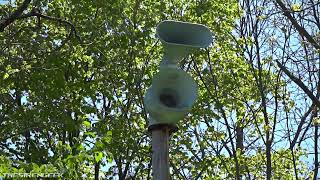 ACA Allertor 125 Tornado Siren Test  Alert amp Attack  Greendale Milwaukee Co WI [upl. by Shear]