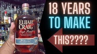 Elijah Craig 18 year Single Barrel UNIMPRESSIVE  WHY bourbon [upl. by Pedersen]