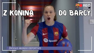 Ewa Pajor Z Konina do Barcelony [upl. by Ycats]