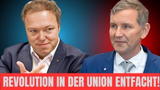 UmfrageSchock Eine Revolution innerhalb der Union hat begonnen Mario Voigt [upl. by Tenner837]