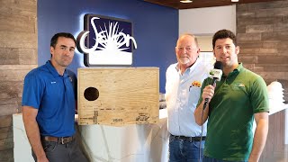 Setton Farms Acquires 50 Owl Boxes From Tulare FFA [upl. by Therine]