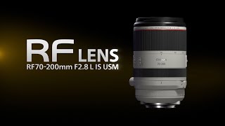 Introducing the RF70200mm F28 L IS USM Canon Official） [upl. by Eldnek]