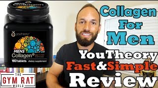 Collagen For Men  Mens Collagen  Youtheory Review [upl. by Jelena]