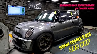 MINI COOPER S R53 INSANE POWER FROM HEAD WORK ALONE💥🚀 minicoopers miniR53 [upl. by Niraj]