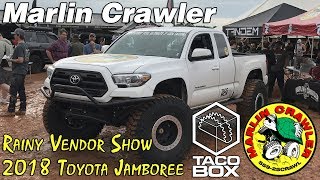 Rainy Thurs Vendor Show 2018 Lone Star Toyota Jamboree [upl. by Sivrad]