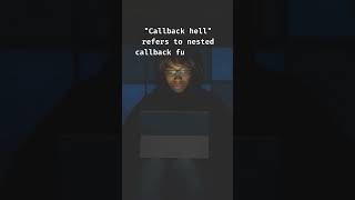 Javascript callback hell viral coding shorts trending [upl. by Tish]