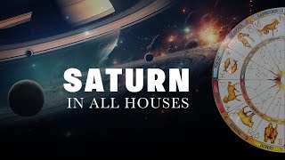 Karma of Saturn in 12 Houses  Positions of Saturn amp Related Professions  Retrograde Class 9 [upl. by Marjana]