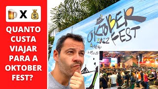 QUANTO CUSTA VIAJAR PARA A OKTOBERFEST 2022 DICAS DE VIAGEM  ESPECIAL POMERODE ROTA DO ENXAIMEL [upl. by Iderf]