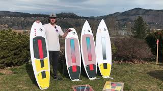 Review 2022 Duotone Wam and Whip Kiteboards [upl. by Narine]