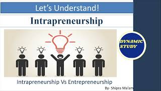 Intrapreneurship [upl. by Llecram]