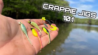 CRAPPIE JIGS 101 EVERYTHING YOU NEED TO KNOW ABOUT CRAPPIE JIGS [upl. by Andrien590]