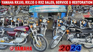 YAMAHA RX100 RX135 amp RXZ SALESSERVICE amp RESTORATION SHOP IN CHENNAI🏍💝💯 DOLLAR RACING  ARK Diaries [upl. by Fanny141]