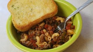 How to Make American Goulash plus giveaway [upl. by Anissej]