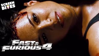 Dom Imagines Lettys Death  Crash Site  Fast amp Furious 4 2009  Screen Bites [upl. by Yniatirb]