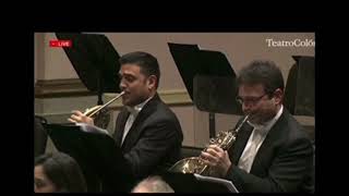 RAVEL PAVANE  SOLO HORN Fernando Chiappero Solo Horn  Filarmonica de Buenos Aires [upl. by Etteluap338]