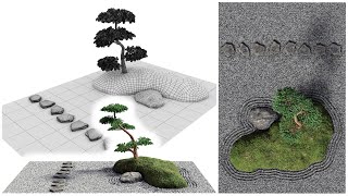 Japanese Stone Garden 04 [upl. by Gnet]