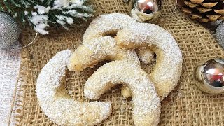 Bestes Vanillekipferl Rezept  Plätzchen für Weihnachten [upl. by Darell]