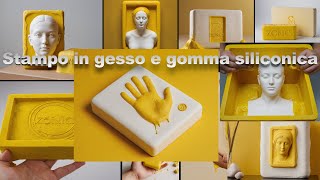 Come fare uno stampo in gesso e silicone per resina epossidica  FAI DA TE  Prima parte [upl. by Lemra682]