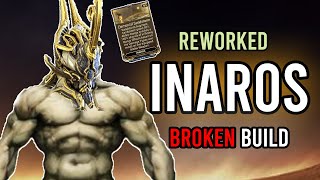 Broken INAROS Prime Build  Reworked Inaros  Dante Unbound Warframe [upl. by Allveta]