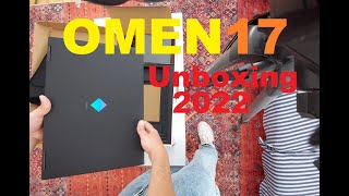 HP OMEN 17 RTX 3070 140W Unboxing 2022 [upl. by Felicia]